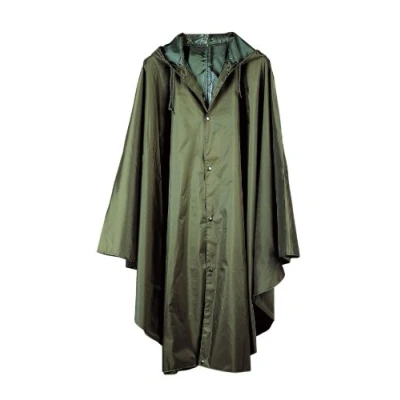 Image of Baleno Men&#039;s Tornado Rain Poncho Green (Khaki), 2XL/3XL