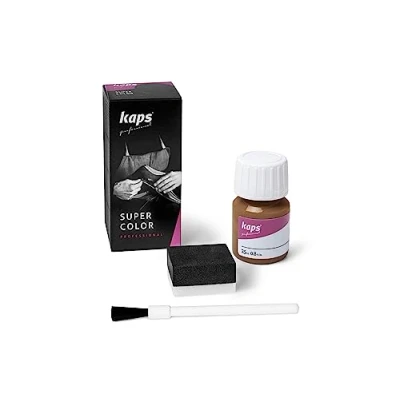Image of Kaps Super Color, Leather Dye for Natural Leather, Faux and Fabric, 25 ml (170 Sand)