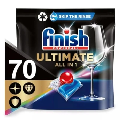Image of Finish Ultimate All in One Dishwasher Tablets Regular 70