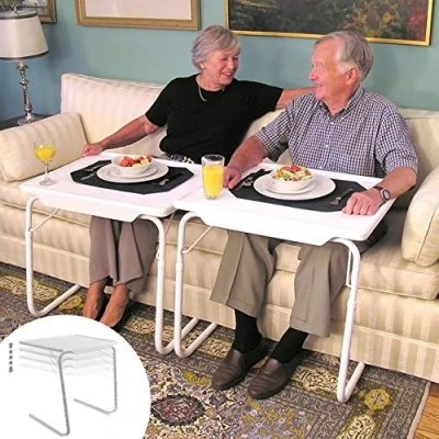 Image of Table Mate Folding TV with 6 Height Levels, 3 Different Angles / for Computers, Drawing, Eating. Foldable/Supports up to 25 kg