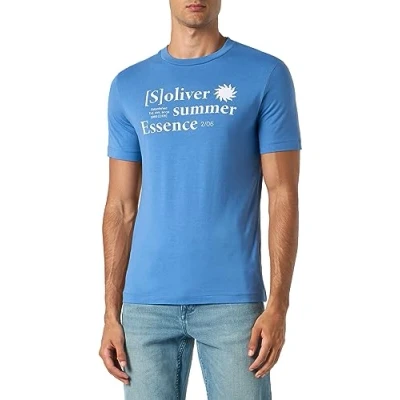 Image of s.Oliver Men&#039;s 130.10.206.12.130.2115165 T Shirt, 53d0, S
