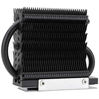 Image of Thermalright HR 09 2280 PRO Black SSD heatsink, Double Sided Heat Sink, with Thermal Silicone Pad for M.2 PC and Computer,Desktop High Performance Cooler