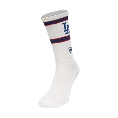 Image of New Era Unisex Mlb Premium Sock Los Angeles Dodgers White