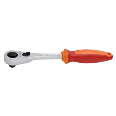 Image of UNIOR Reversible Ratchet 1/2&quot;: Red 260mm
