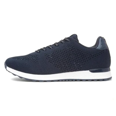 Image of Hush Puppies Women&#039;s Katrina Trainer Sneaker, Navy, 8 UK