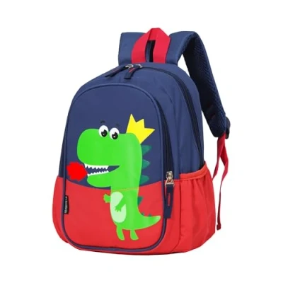 Image of CHERUBIC Toddler Backpack Waterproof Cute Cool Small Preschool Cartoon Bag For 2 3 Years Boys Girls