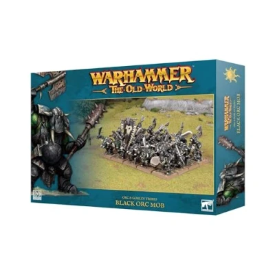 Image of Games Workshop Warhammer The Old World Orc and Goblin Tribes: Black Mob