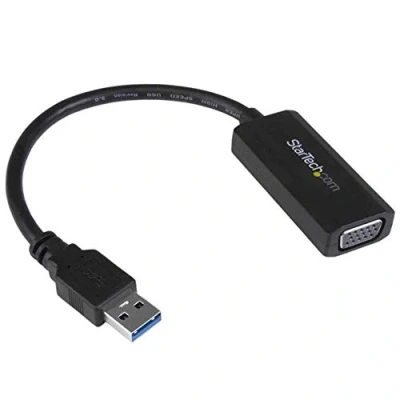 Image of StarTech.com USB 3.0 to VGA Display Adapter 1920x1200, On Board Driver Installation, Video Converter with External Graphics Card Windows (USB32VGAV)
