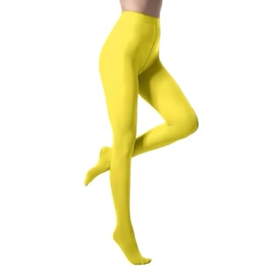 Image of Malustar 40 Denier Coloured Tights (Yellow)