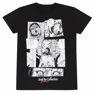 Image of Heroes Inc. Officially Licenced Junji Ito Surgery Unisex Black T Shirt