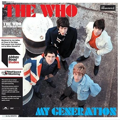 Image of The Who My Generation Half Speed Master Sealed 2022 UK vinyl LP ARHSLP015