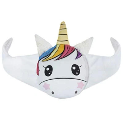 Image of Sweet Cherry Stone Animal Cushion for The Baby&#039;s Tummy Organic Heatable Pillow &quot;Heat and Cold Therapy&quot; Unicorn 2 [088]