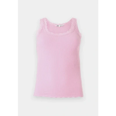 Image of ONLY Onlsara Sharai TANK Top, Women&#039;s, Size: Large, Begonia pink