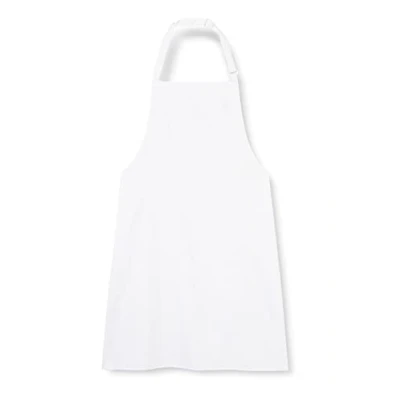 Image of Portwest PolyCotton Bib Apron, Size: One Size, Colour: White, S841WHR