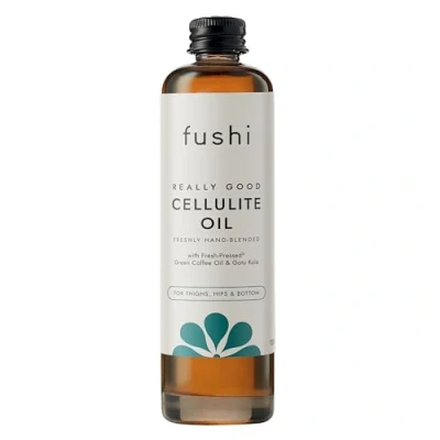 Image of Fushi Really Good Oil, Best for Thighs, Hips &amp; Bottom, Lumpy and Uneven Skin, Reduces Appearance of Cellulite, Boosts Circulation, Tons Firms, Ethical, Vegan, Made in the UK, Grape Fruit, 100 ml