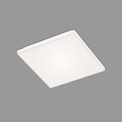 Image of BRILONER Leuchten LED Panel, Ceiling lamp, Frameless, 12 watt, 1,600 lumens, 4,000 Kelvin, White, 295x295x70mm (LxWxH)