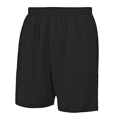 Image of AWDis Just Cool Childrens/Kids Sport Shorts (5 6 Years) (Jet Black)