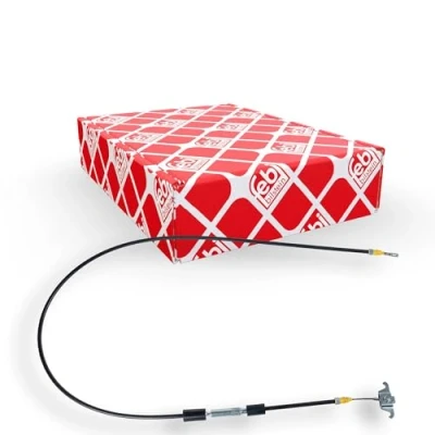 Image of 30793824, 30793827 Brake Cable FEBI BILSTEIN 109247 Front 1985mm for left hand drive vehicles VOLVO: XC90 I