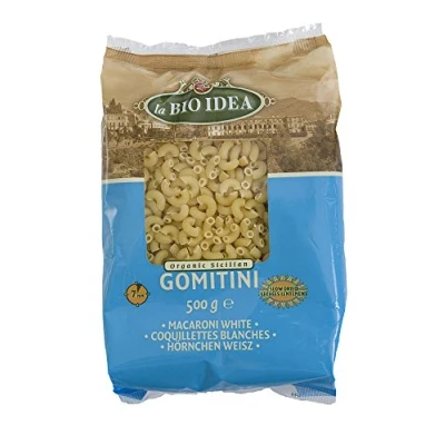 Image of La Bio Idea Organic White Macaroni 500g (Pack of 2)