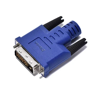 Image of Evanlak DVI Dummy Plug Headless Ghost Functionally Stable Virtual Display RGB Monitor Emulator Operating System Boot and Load Resolutions 1920x1080@60hz up to2560x1600@60Hz