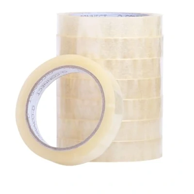 Image of Q Connect Adhesive Tape 19mm x 66m (Pack of 8)