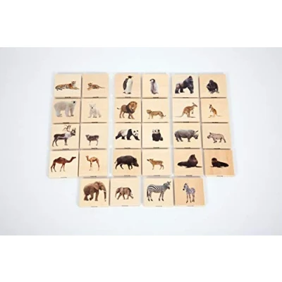Image of TickiT 73408 Wild Animal Family Match