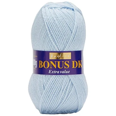 Image of Sirdar Hayfield Bonus DK Double Knitting, Frost Blue (608), 100g