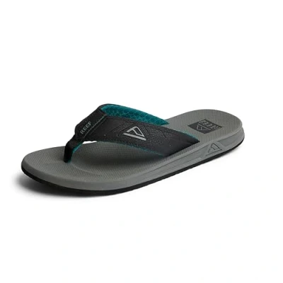 Image of Reef Men&#039;s Phantoms Flip Flop, Grey/Black/Green, 6 UK