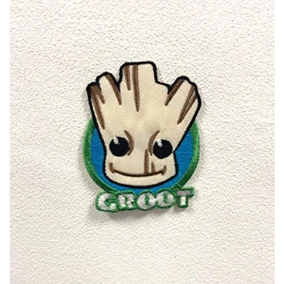 Image of I am Groot Badge Clothes Iron on Sew Embroidered Patch appliqué