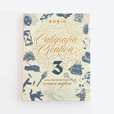Image of Ediciones Técnicas Rubio Editorial Creative Calligraphy 3. Manual for English Cursive Lovers