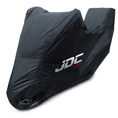 Image of JDC Motorcycle Cover Waterproof Black RAIN XXL Top Box