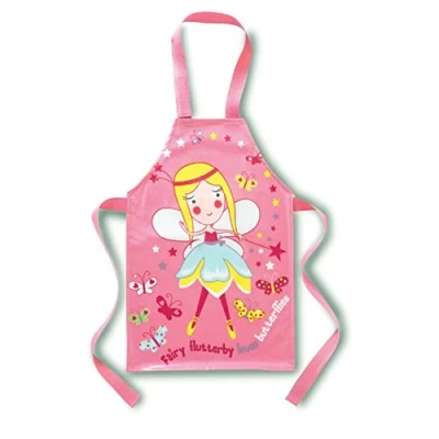Image of Cooksmart Kids British Designed PVC Apron Aprons For Cooking, Arts &amp; Crafts or Other Hobbies Childrens Baking, Cleaning Fairy