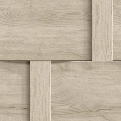 Image of Beige Wood Panel Effect Wallpaper Paste The Paper