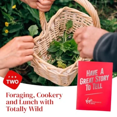 Image of Foraging, Cookery and lunch for Two with Totally wild 18 UK Locations Cook up your foraged ingredients in a three course