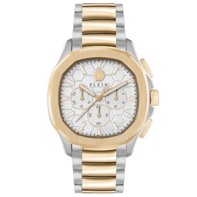 Image of Philipp Plein Men Chronograph Quarz Watch with Stainless Steel Strap PWSAA0423