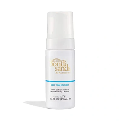 Image of Bondi Sands Self Tan Eraser Lightweight, Gentle Cleansing Foam Moisturises Skin and Quickly Removes without Harmful Ingredients or Exfoliation, Vegan + Cruelty Free 100 mL/3.3 Oz
