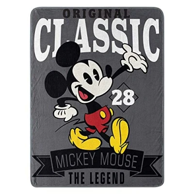 Image of Disney Throw Blanket, Polyester, Multicolor/Assorted, 46&quot; x 60&quot;