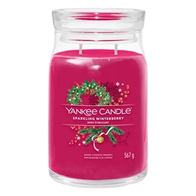 Image of Yankee Candle Sparkling Winterberry Large Jar