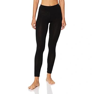 Image of Sloggi Women&#039;s EVER Cosy Legging Bottom, BLACK, S