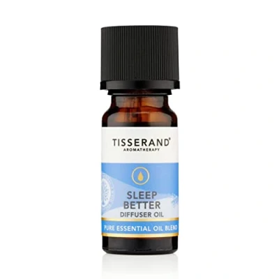 Image of Tisserand Aromatherapy Sleep Better Diffuser Oil Lavender, Jasmine &amp; Sandalwood Essential Oils 100% Natural Pure 9ml