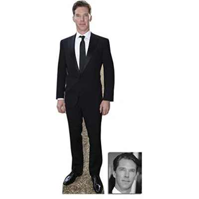 Image of Fan Pack Benedict Cumberbatch Lifesize Cardboard Cutout/Standee/standup Includes 8x10 (20x25cm) Photo