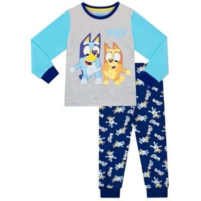 Image of Bluey Pyjamas Boys&#039; Pyjama sets Bingo Long Sleeve Boys Multicolour 18 24 Months
