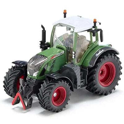 Image of siku 3285, Fendt 724 Vario Tractor, 1:32, Metal/Plastic, Green, Ackermann steering and hitches