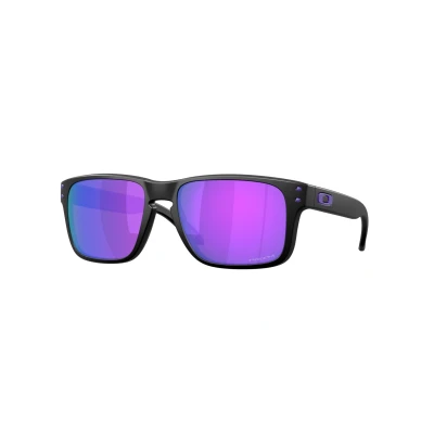 Image of Oakley Man OO9509 HOLBROOK S 950906 Occhiali da sole O_matter Black Violet Squared Normal