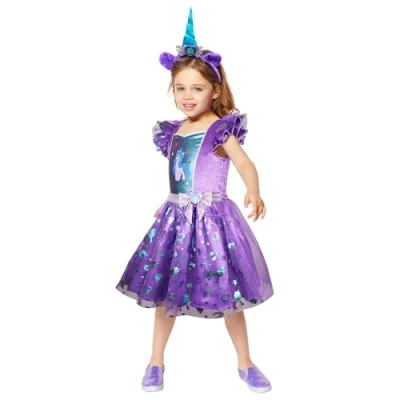 Image of Amscan 9918485 Kids Official My Little Pony Izzy Moonbow Girls Fancy Dress Costume Age: 6 8 Yrs