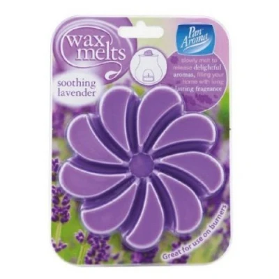 Image of PAN AROMA WAX MELTS SOOTHING LAVENDER FOR OIL BURNERS HOME FRAGRANCE