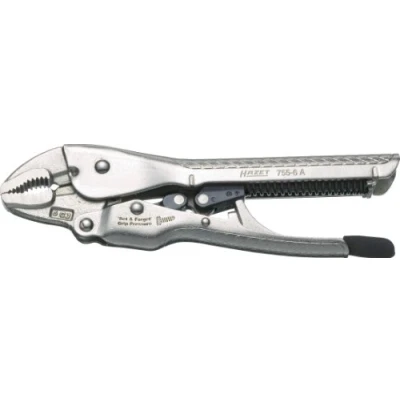 Image of HAZET 755 6A pinze di Presa, regolazione automatica, variabile Della Forza serraggio, sblocco semplice e sicuro le rimangono chiuse fino a quando Non si aziona lo