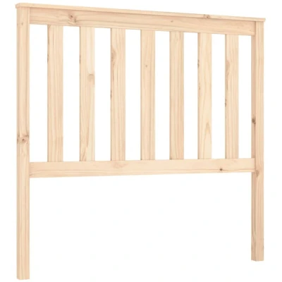 Image of vidaXL Bed Headboard 106x6x101 cm Solid Wood Pine