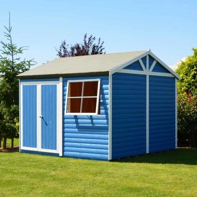 Image of Shire Premium Shed Range Mammoth Loglap 12x12 DD