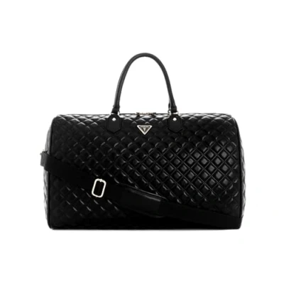 Image of Guess Giully Duffel Weekend bag, Women&#039;s, Size: One Size, Black